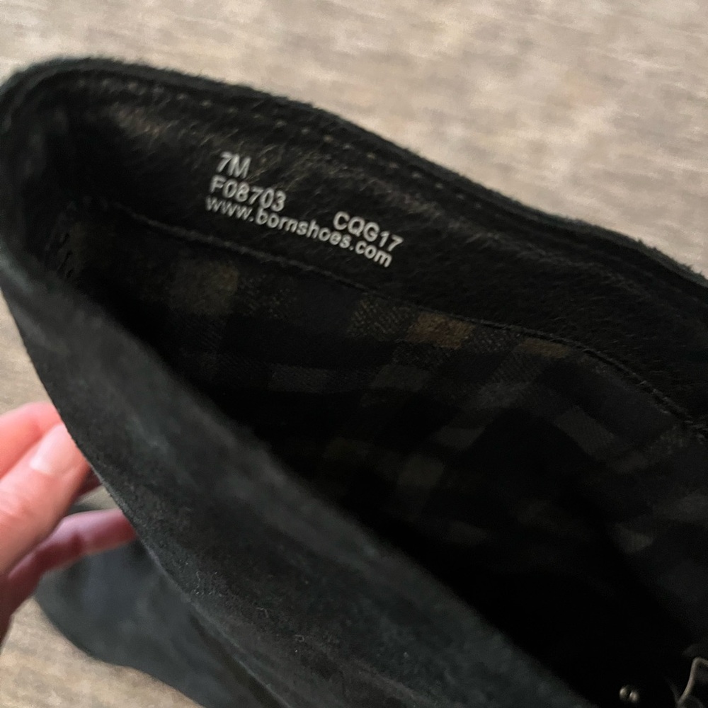 Born Black Suede Over-the-Knee Boots - Picture 8 of 8